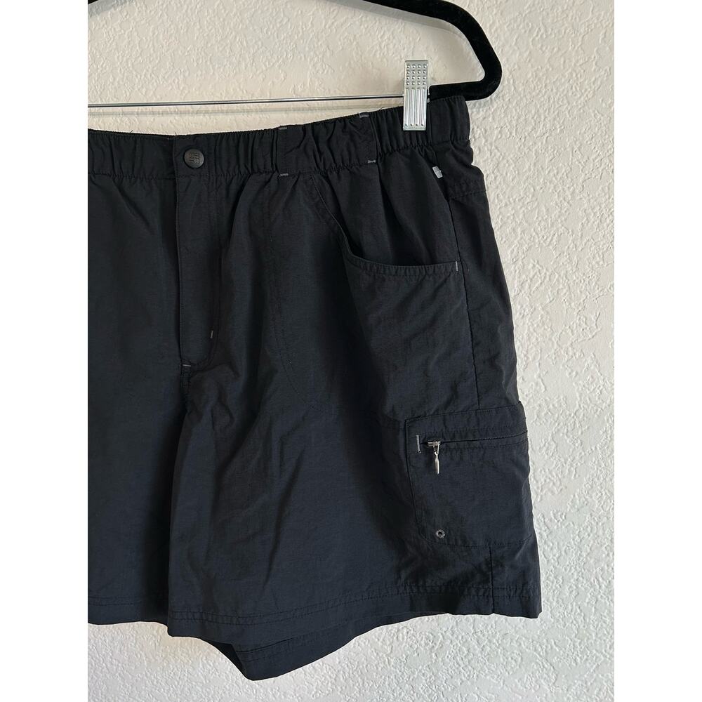Columbia Women Sandy River II Cargo Black Shorts Size Large Water Activity - Picture 3 of 14